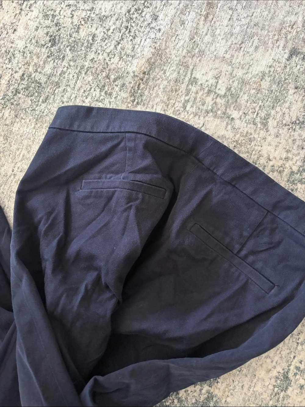 J. Crew Navy Cotton Chinos